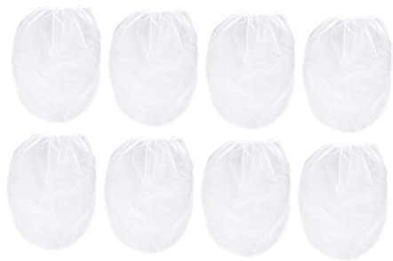 ETHZZLE 8pcs Paint Strainer Bag Elastic Opening Strainer Bag Paint Filter Mesh Filter for Spraying and Tough Nets Reusable