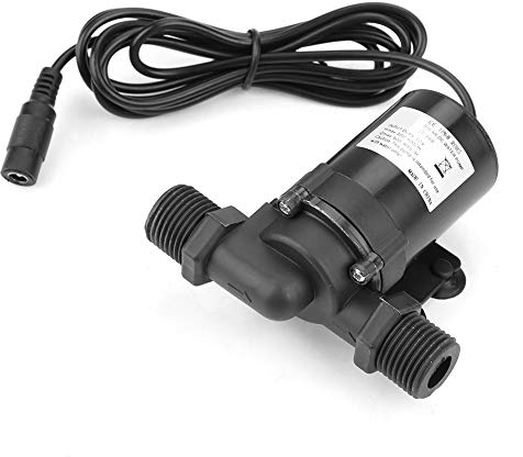 Tixiyu Mini DC-B Minus Pompa Acqua per Scaldabagno Solare 12V 0-80℃ Pompa di Circolazione Acqua Calda 12V Zaojiao DC 12X10X6Cm