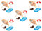 LALADEFIEE 5ensembles Décoration Miniature Maison De Poupée avec Piscine Et Transat Accessoire De Modèle De Mobilier pour Bricolage Et Décoration Créative
