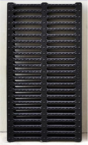 Caillebotis de drainage en plastique pour allée pelouse sol 50 x 35 x 3 cm
