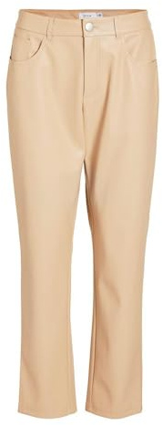 Vila Beige Agmar Dame schwimmende Hosen