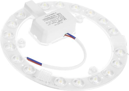 Homoyoyo LED Rund Deckenleuchte Umrüstmodul Magnetisch Einfach Installierbar Flachmontage LED Ersatzleuchte Für Wohnzimmer Schlafzimmer Küche Robuste Runde Leuchte Retrofit Panel