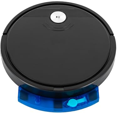 Robot aspirapolvere 3 in 1 con funzione di pulizia 1800 Pa aspirazione robot robot aspirapolvere con telecomando 55 dB con controllo app, spazzatrice automatica per peli di animali, tappeti, pavimenti