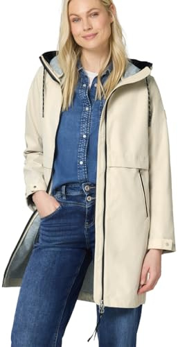 Street One Damen 2005526 Parka mit Kapuze und 2-Wege-Zipper (1er Pack)
