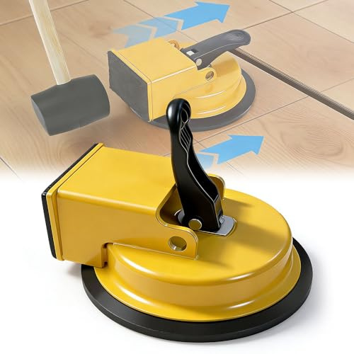 XPJBKC Floor Gap Fixer Tool, Suction Cup Gripper with Nano Gel Adhesive Pad for Wood Vinyl Laminate Flooring Repair, Floor Tools for Bathroom Kitchen Living Room Bedroom