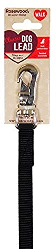 Rosewood Classic Soft Protection Lead, 5/8 x 40-inch, Black