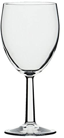 Saxon Wine Glass - 340ml/12oz. Lined and CE stamped at 250ml. 142mm high. Box quantity 48.