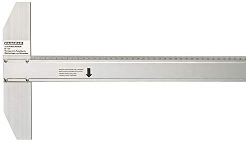 Rumold – Aluminium Lineal 100 cm mit Ein Schritt