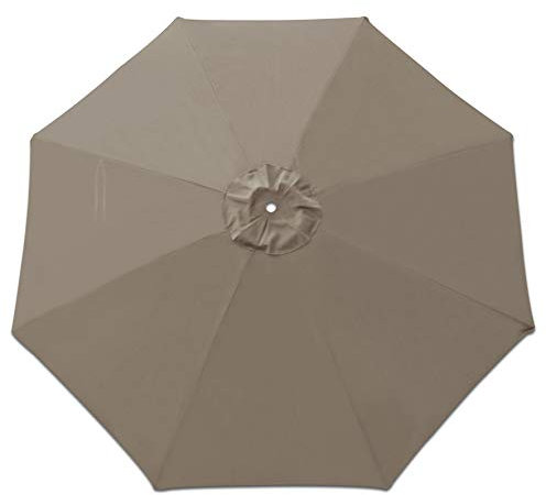Ersatz Terrasse Regenschirm Himmel Cover für 9 ft 8 Rippen, Regenschirm (Himmel nur)
