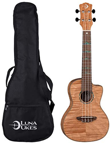 Luna Guitars, 4-saitige Ukulele (UKE HTC EXM)
