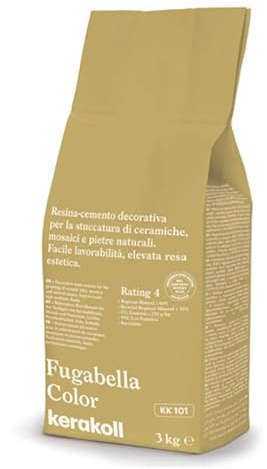 Masilla para juntas Kerakoll Fugabella KK 101 amarillo 3 kg
