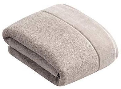 Vossen Pure Badetuch 100 x 150 cm urban Grey