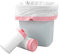 Easymanie 20 L Sacs Poubelle avec Cordon de Serrage, Blanc Sac Poubelle Blanc, 120 Sacs