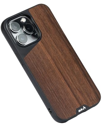 Mous for iPhone 13 Pro Max Case MagSafe Compatible - Limitless 4.0 - Walnut - Protective iPhone 13 Pro Max Case - Shockproof Phone Cover