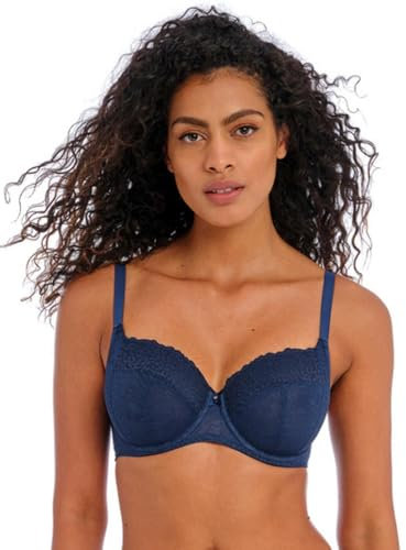 Freya Women's Catwalk Underwire Side Support Bra, Midnight, 32E