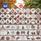 EBANKU 48 Stuck Weihnachten Schablonen, Wiederverwendbare Xmas Kunststoff Handwerk Malschablonen für Malen, Sprühen, Journaling Scrapbooking, Fenster, Glas, Holz, Weihnachtskarte