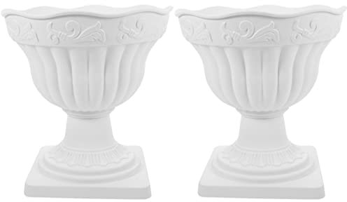 2 Pezzi Di Fioriere in Plastica Per Matrimoni Colonna Romana Vaso Da Fiori Decorazione Per Balcone Vaso Da Fiori Per La Casa Resistente Alle Intemperie