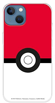 Schutzhülle für iPhone 13 von Pokémon, Poké-Ball, personalisierbar, zum Schutz Ihres Handys, flexibles Silikon, offizielles Lizenzprodukt von Pokémon
