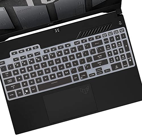Keyboard Cover for ASUS TUF Gaming F15 FX507ZM/ZC FX507VU FA507UI/UV/UU, TUF Dash 15 FX517ZM, TUF A15 FA507UI/UV/UU, TUF A16 FA617NS/XS/XT FA607PI/PV, TUF F17 A17 FX707VV/VU/ZV/ZU FA707XI/XV/XU/NV