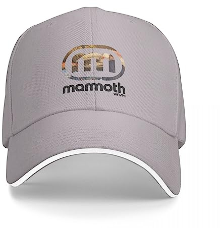 TQASER Basecap Mammoth wvh Mütze Baseballmütze Fischerhut Herrenmütze Damen Geschenk