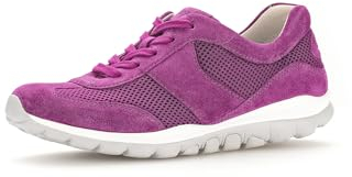 Gabor Damen Low-Top Sneaker, Frauen Halbschuhe,Wechselfußbett,straßenschuhe,Strassenschuhe,Sportschuhe,Freizeitschuhe,Aster,42 EU / 8 UK