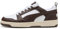 PUMA Mixte Rebound V6 Low Basket, White-Chocolate-Alpine Snow, 40 EU