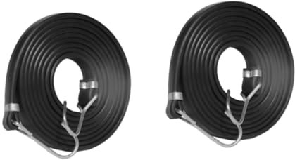 PartyKindom 2pcs Motorcycle Luggage Straps Elastic Bungee Cord Bike Tow Rope for Cycling Accessories