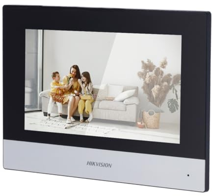Hikvision Monitor per Video Citofono 7 TFT Touch Screen Nero - DS-KH6320Y-WTE2