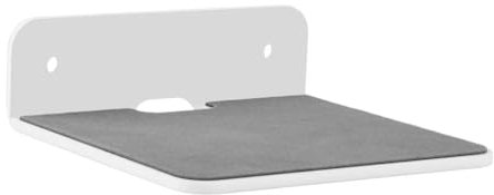Nvanvmm Wall Mounted Holder Multifunctional Portable Speaker Wall Shelf for Webcam Cell Router Speaker White
