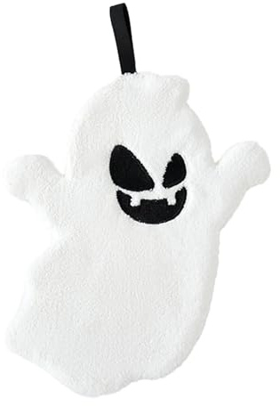 Geisterhandtücher, Halloween-Geisterhandtücher | Handtrocknende Handtücher mit Halloween-Geist-Stickerei | Halloween Küchentuch Geister saugfähiges Geschirrtuch