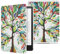 MoKo Étui Compatible avec 7 Kindle Paperwhite 12th Gen 2024&Kindle Colorsoft Signature Edition 2024, Coque de Protection légère en PU avec Auto Wake/Sleep pour Kindle Paperwhite 2024, Arbre Coloré