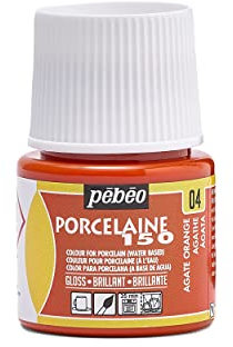 Pebeo Paint, Agate Orange, 45 ml (Pack of 1)
