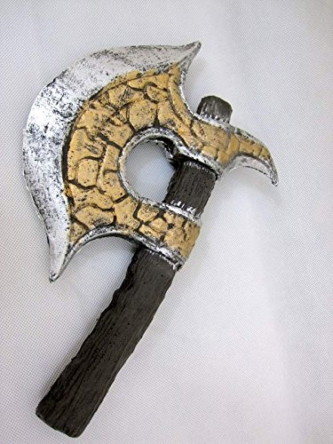 Toy Foam Axe With Wooden Looking Handle
