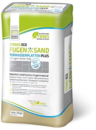 STONES ECO Fugensand 1-10 mm 15 kg/ Sack (beige)