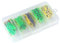 Topwater Frosch - 5 x Soft Köder Angeln Set Mit Haken und Box - Tackle Ködervorräte