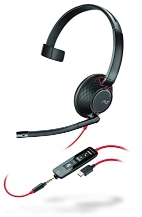 Plantronics Blackwire C5210 Mono USB-C PC Headset, 207587-01