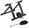 HOMCOM Rodillo de Bicicleta Entrenamiento Plegable con Resistencia Magnética para Ruedas de 26-28 Pulgadas Soporte Entrenador Bici para Casa Interior 54,5x47,2x39,1 cm Negro