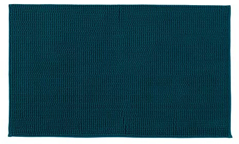 Gözze - Anti-Rutsch-Badematte, Superweich, 100% Mikrofaser, 70 x 120 cm - Petrol