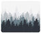 ITNRSIIET Mouse Pad with Stitched Edges, Premium-Textured Mouse Mat Pad, Non-Slip Rubber Base Mousepad for Gaming Laptop Computer & PC 260×210×3mm, Dark Jungle