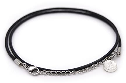Wind Passion - Rope Anklet for Women & Men - Adjustable & Waterproof Threaded Rope Ankle Bracelets - Handmade Braided String Anklet - Threaded Nautical Anklet for Teen Girls
