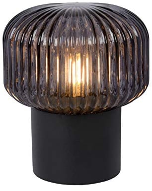 LUCIDE JANY - Tischlampe - Ø 16 cm - 1xE14 - Schwarz