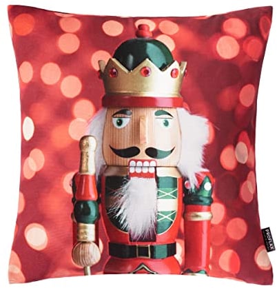 Proflax Kissenhülle CRACKER 400 rot 40x40cm