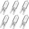 Simusi G9 Halogen Bulbs, 28W Dimmable Capsule Bulbs, Warm White 230V 2700K, Non-Flicker, 6 Pack