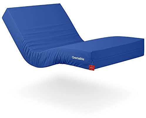 Geriafy - Memoryschaum-Matratze Professional V3, 15 cm hoch | Wasserdichter Bezug | Geeignet für elektrisch verstellbare Lattenroste (80x200 cm)