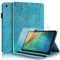 Cover Per Realme Pad, Blu PU Pelle Portafoglio Libretto Flip Protettiva Custodia con Uno Vetro Temperato Pellicola Protettiva Per Realme Pad 2021 10.4