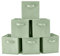 EZOWARE Faltbare Würfel-Aufbewahrungsboxen, 6er-Set Faltbar Aufbewahrungsbox Pastel Green
