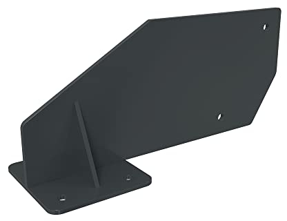 paramondo Dachsparrenhalterung für Kassettenmarkise Curve 2000 Markise Deckenmontage Halterung Kombihalterung, Zubehör, 1 Stück, Anthrazit