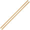 Wooden Broom Handle Stick Wooden Pole for Floor Mop Handle Brush Broom 4ft (48 inches) Long x 15/16 (23/24mm) Diameter Long Wooden Sticks for Rake, Hoe or Broom (15/16 (23/24mm), PACK OF 2)