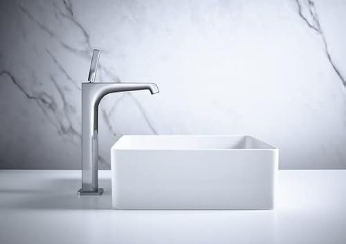 hansgrohe AXOR Citterio E Einhebel Waschtischmischer 250 ohne Zugstange für Waschschüsseln, 36104310, Farbe: Brushed Red Gold