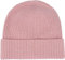 styleBREAKER Bonnet Unisexe en Tricot Fin avec Revers, Bonnet d'hiver Chaud en Tricot uni, Motif en côtes 04024154, Couleur:Vieux Rose-